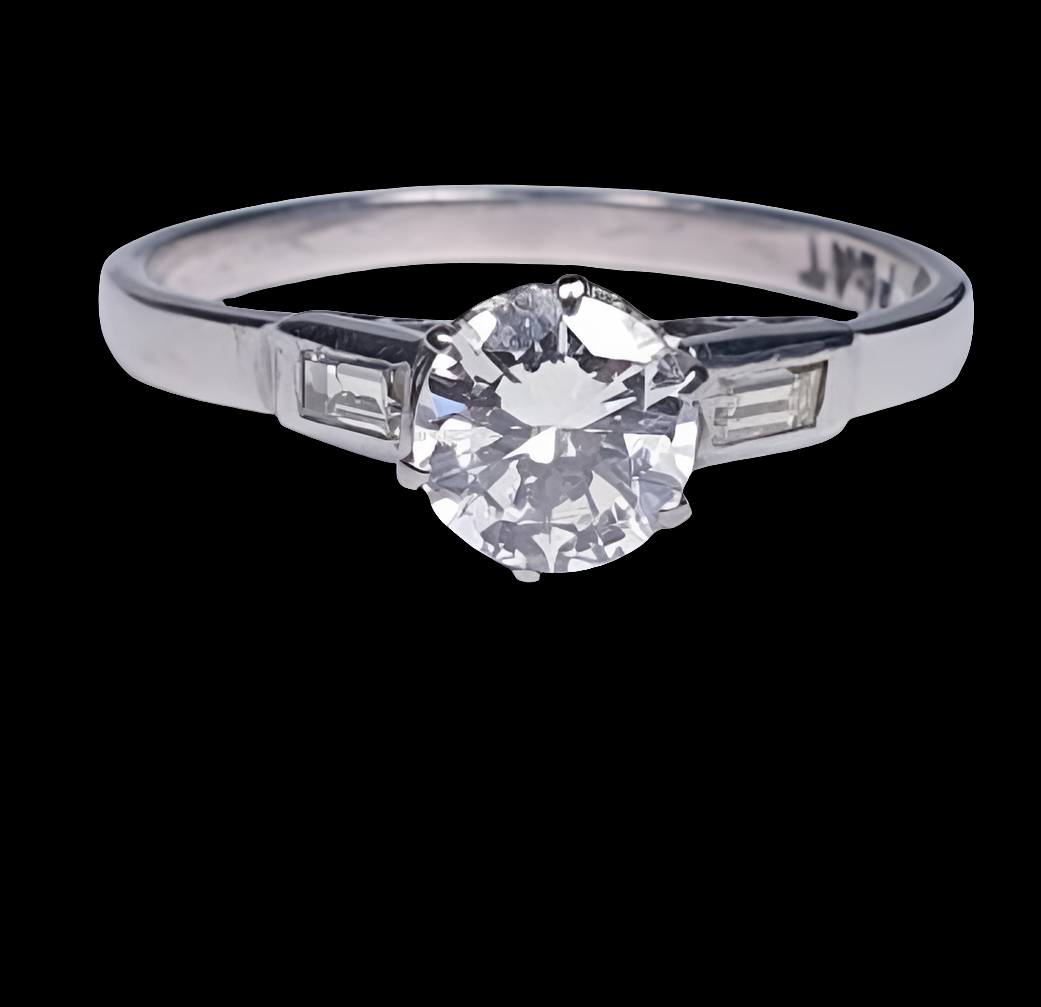 Art deco diamond engagement ring
SKU: 4756
