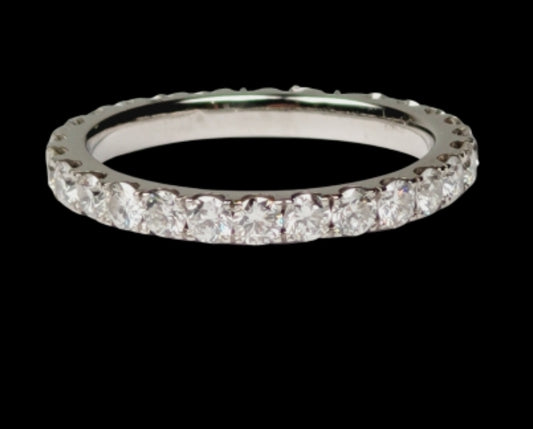 Diamond wedding / eternity ring set in platinum
SKU: 4862