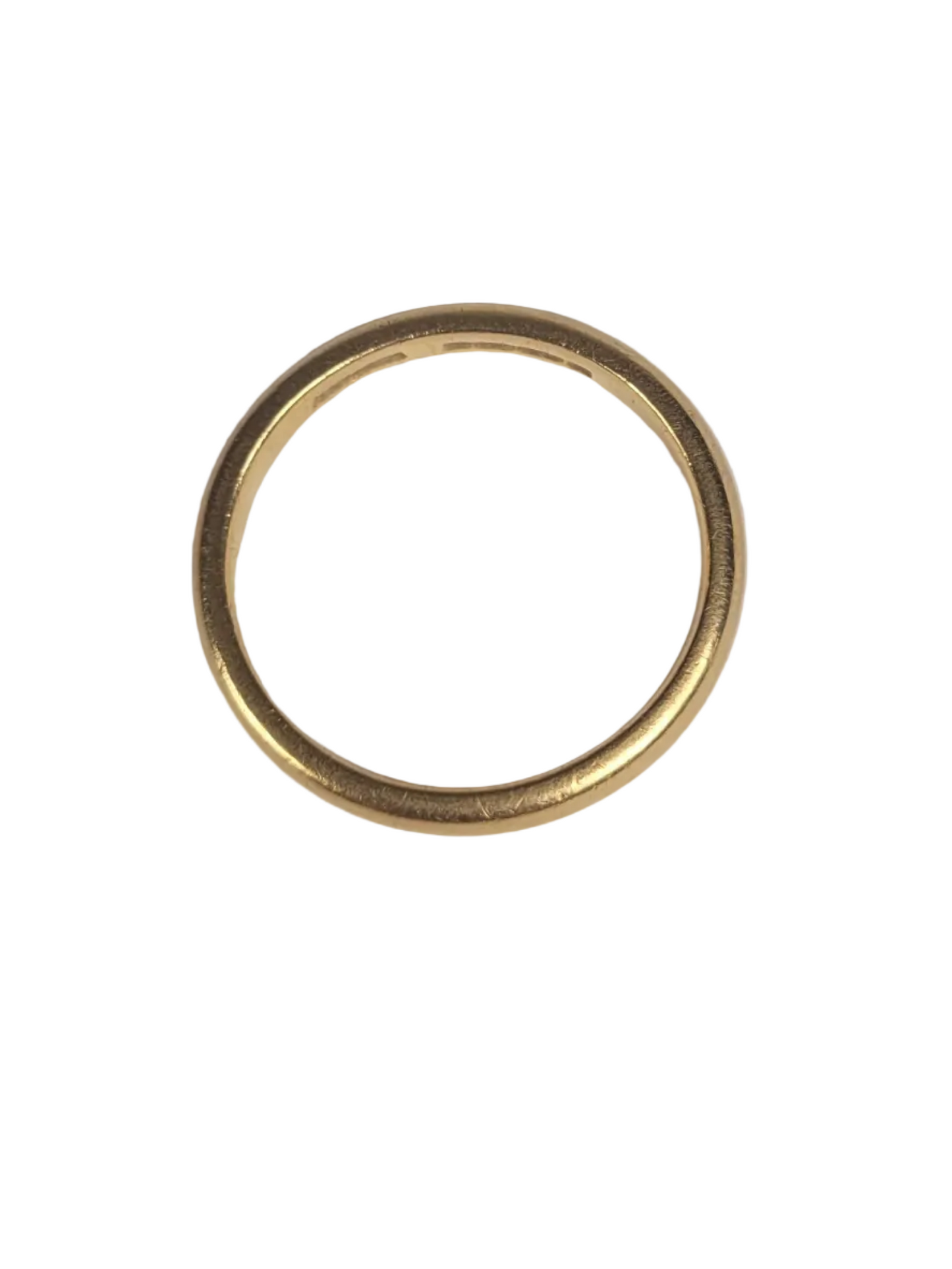 3.8g 22ct gold wedding ring