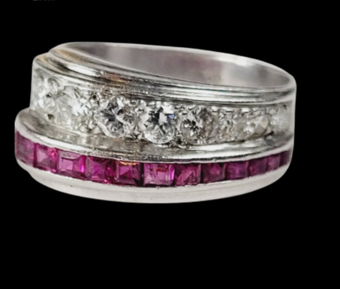 Art deco calibre ruby and diamond ring
SKU: 5025