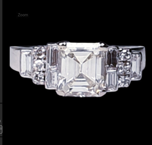 1.50ct Square Diamond Engagement Ring
SKU: 3733
