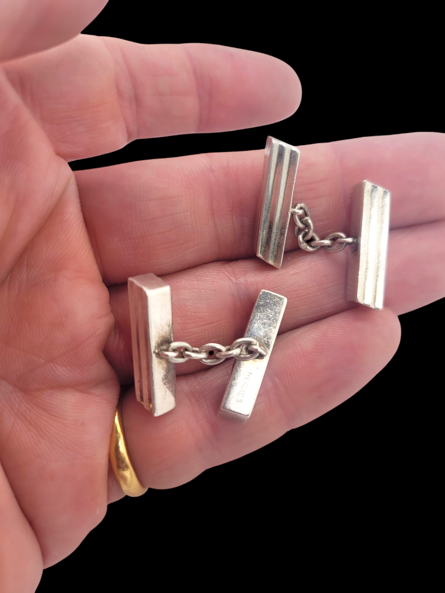 Vintage Hermes silver cufflinks
SKU: 8011