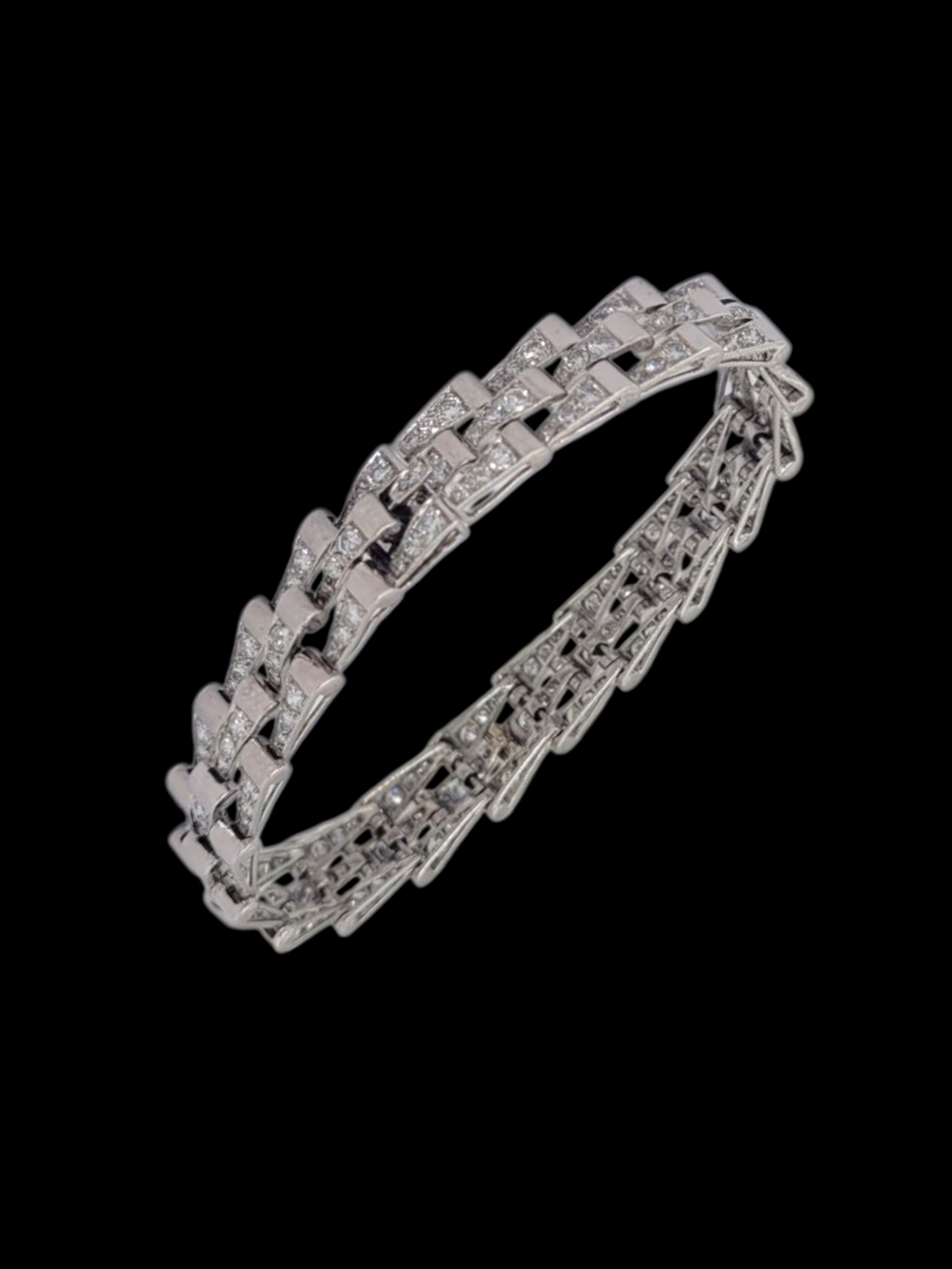 Art deco diamond tank bracelet
SKU: 8146