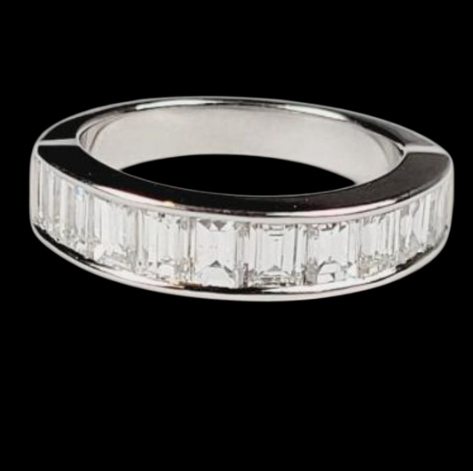 Quality half hoop diamond eternity ring
SKU: 5257