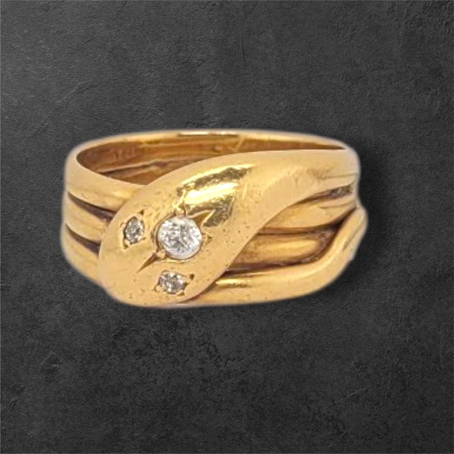 18ct gold snake ring
SKU: 8484