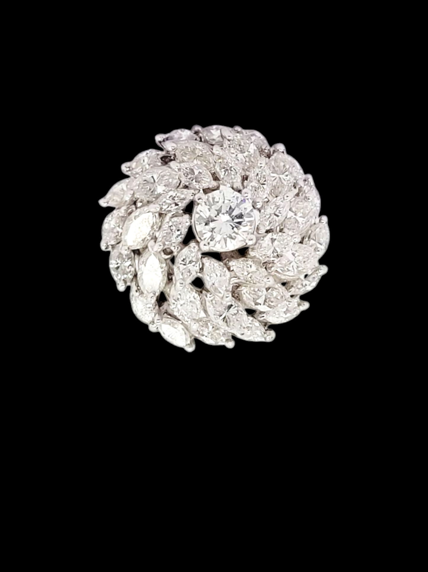 1960's Vintage marquise cut diamond cocktail ring
SKU: 7980