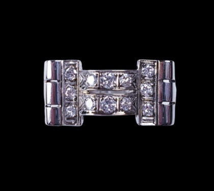 Design led 1940's diamond ring
SKU: 4689