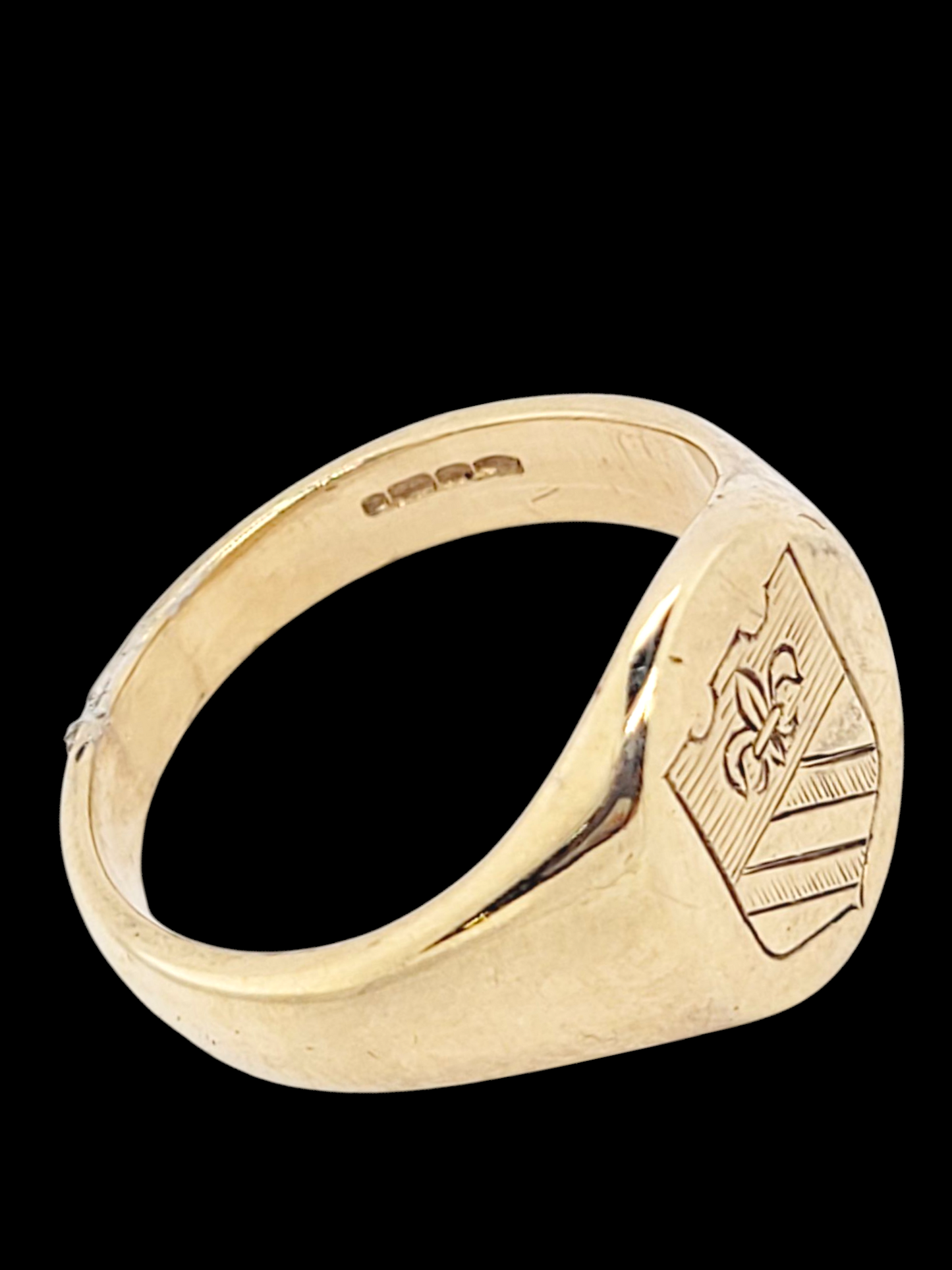 Engraved 9ct gold signet ring
SKU: 7998