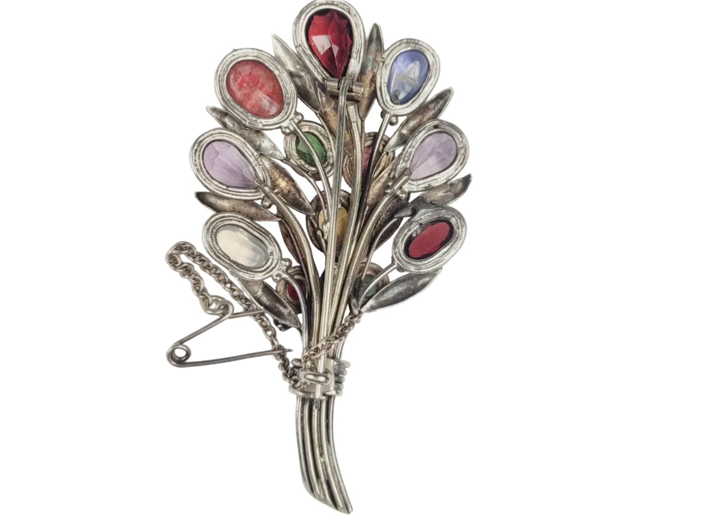 Art's and crafts harlequin spray brooch sku 9154
