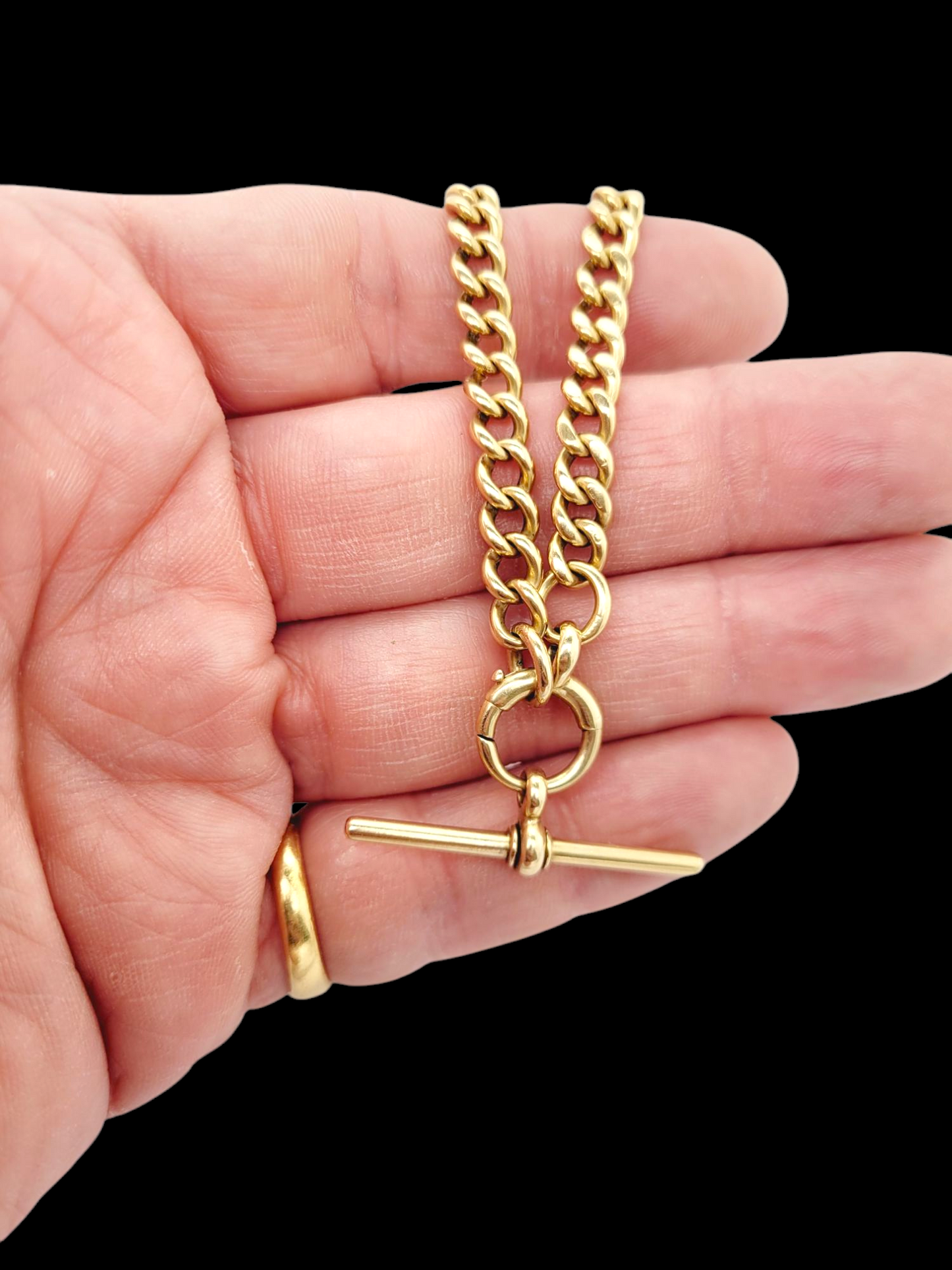 18ct gold antique Albert chain
SKU: 8087