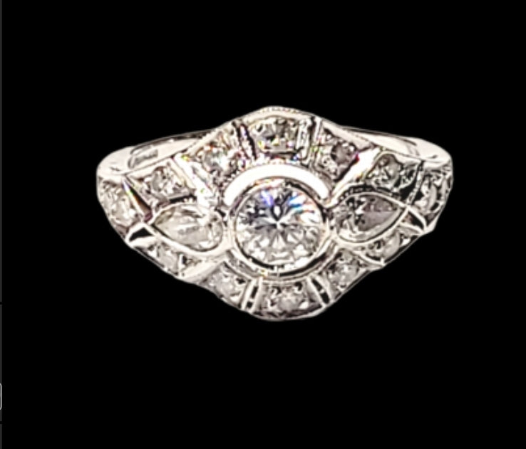 Art deco diamond ring
SKU: 5242