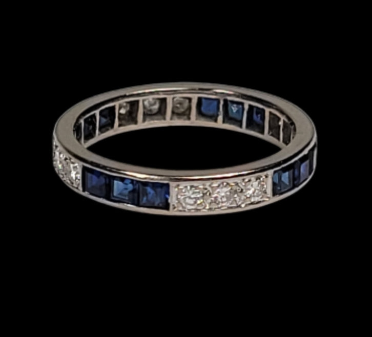 Sapphire and diamond eternity ring
SKU: 4873
