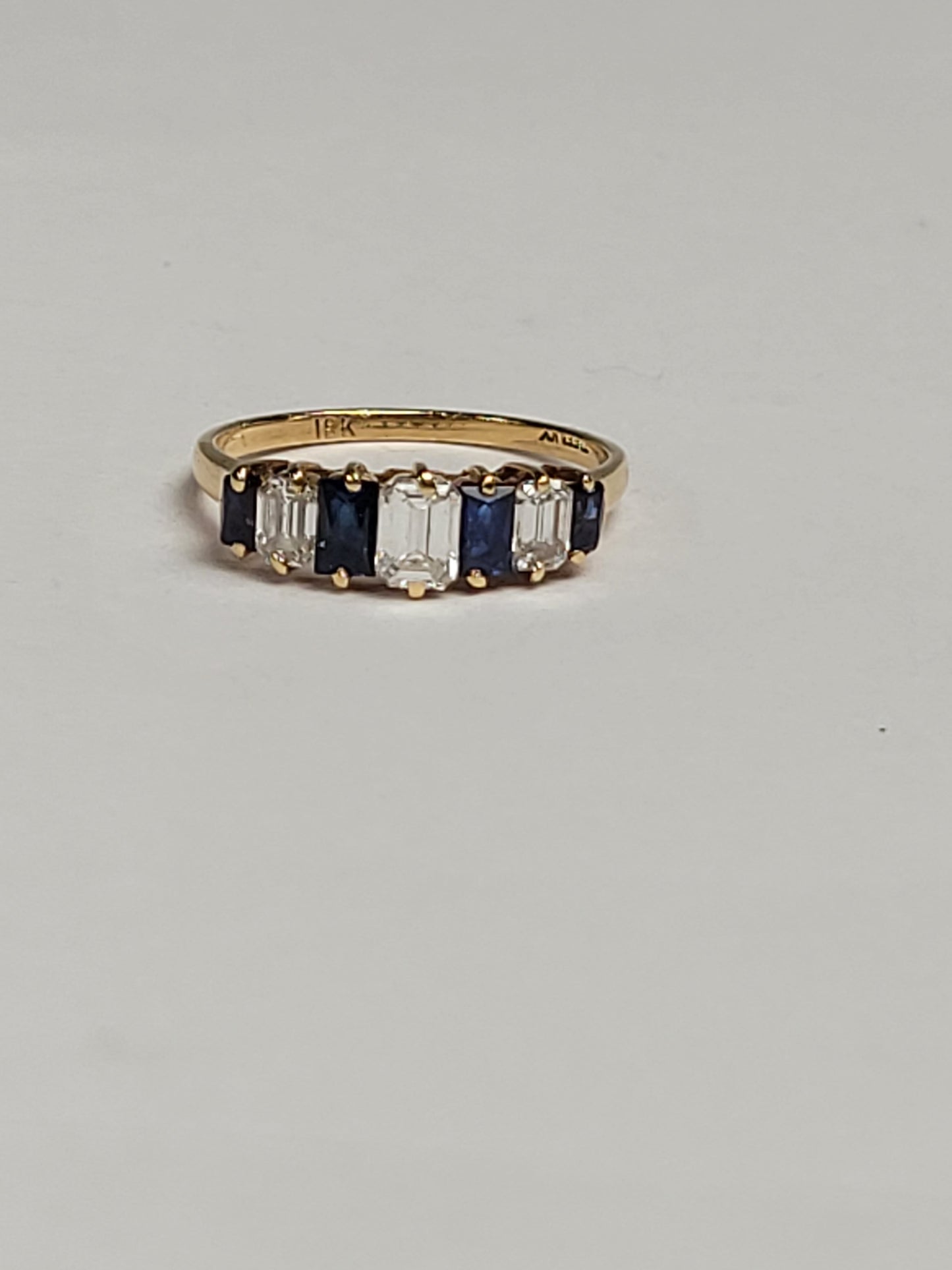 Vintage Tiffany diamond and sapphire ring
SKU: 8199