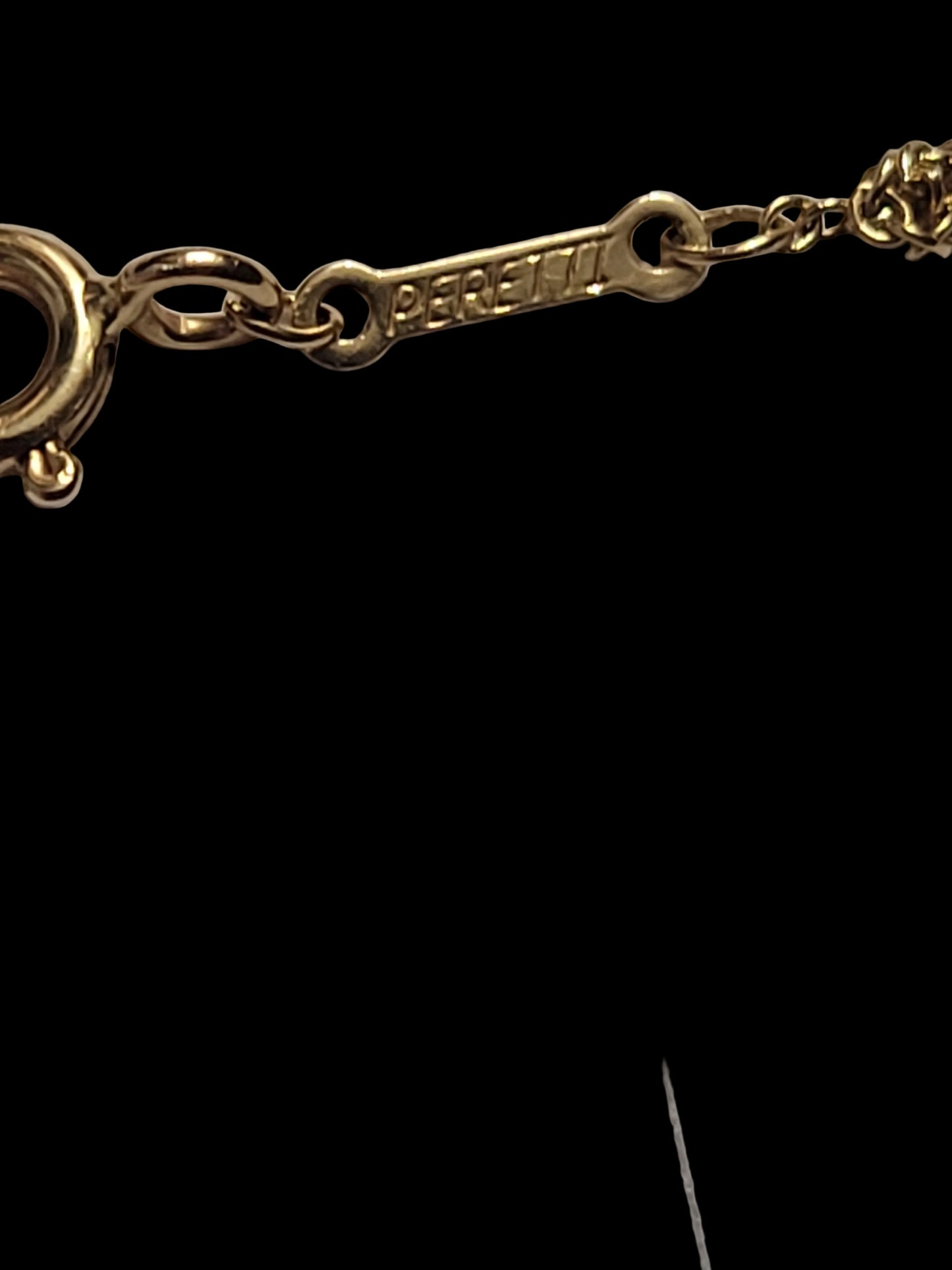 Tiffany Elsa Perreti 18ct gold diamond by the yard chain sku 8894
