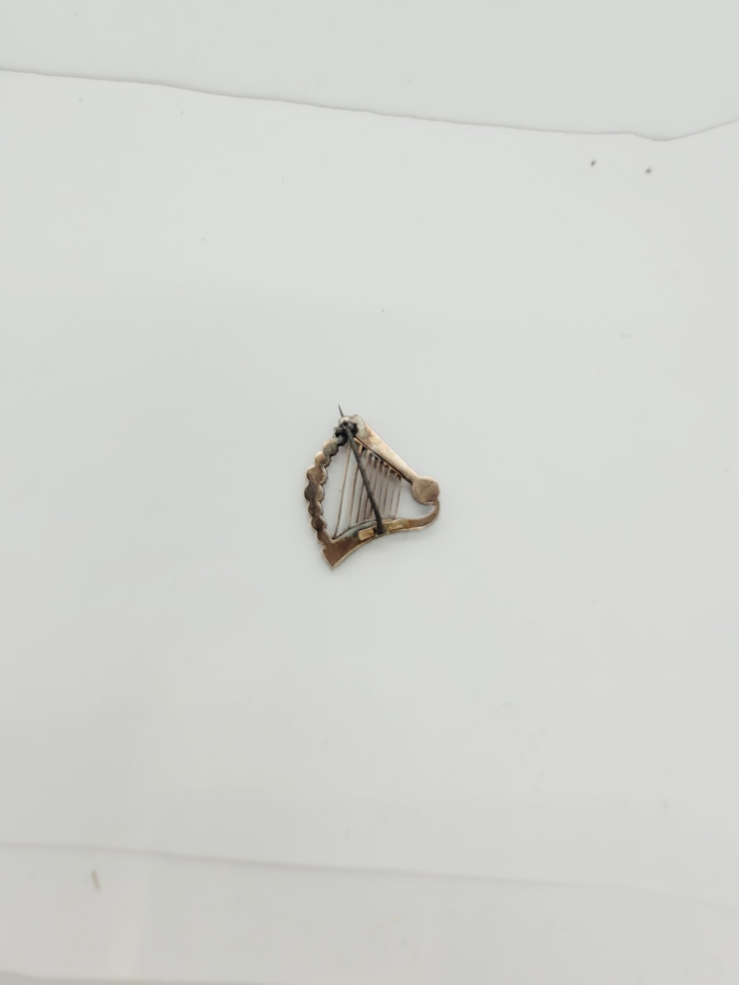 Georgian old mine cut Harp pin sku 9062