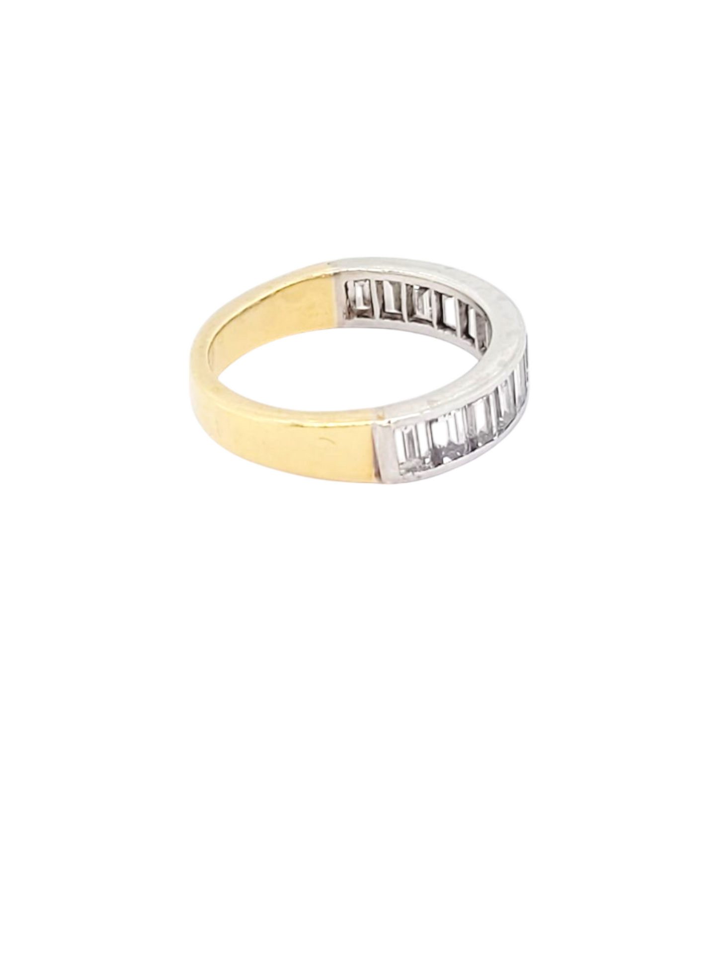 Half hoop baguette diamond eternity band
SKU: 7966
