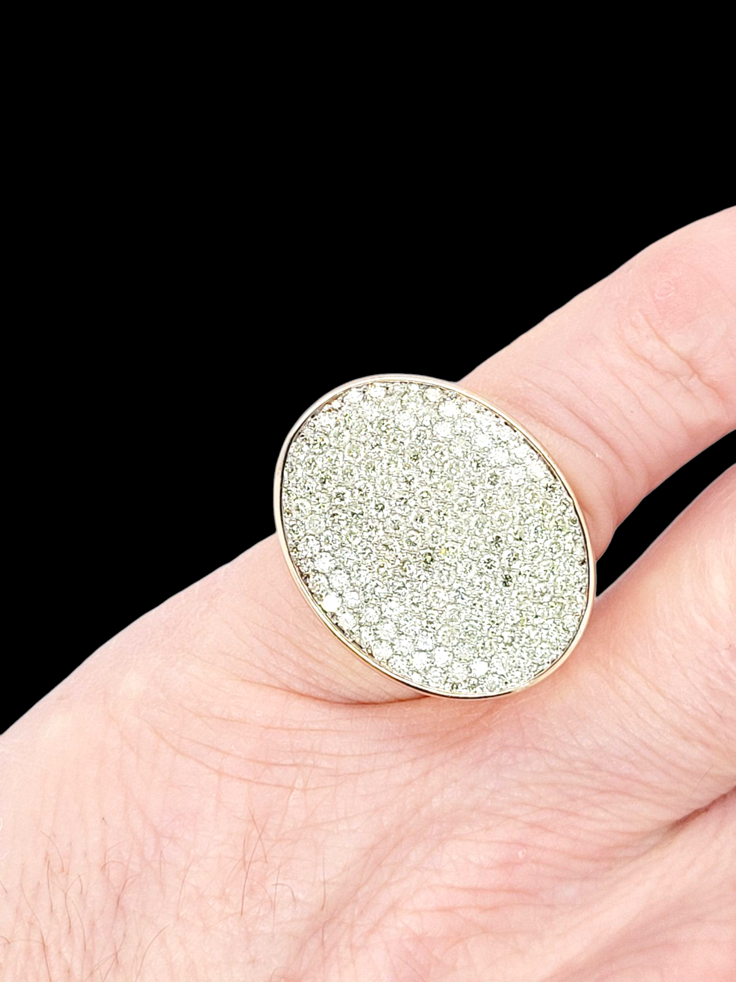 Modern 2.5ct pave diamond dress ring
SKU: 8095