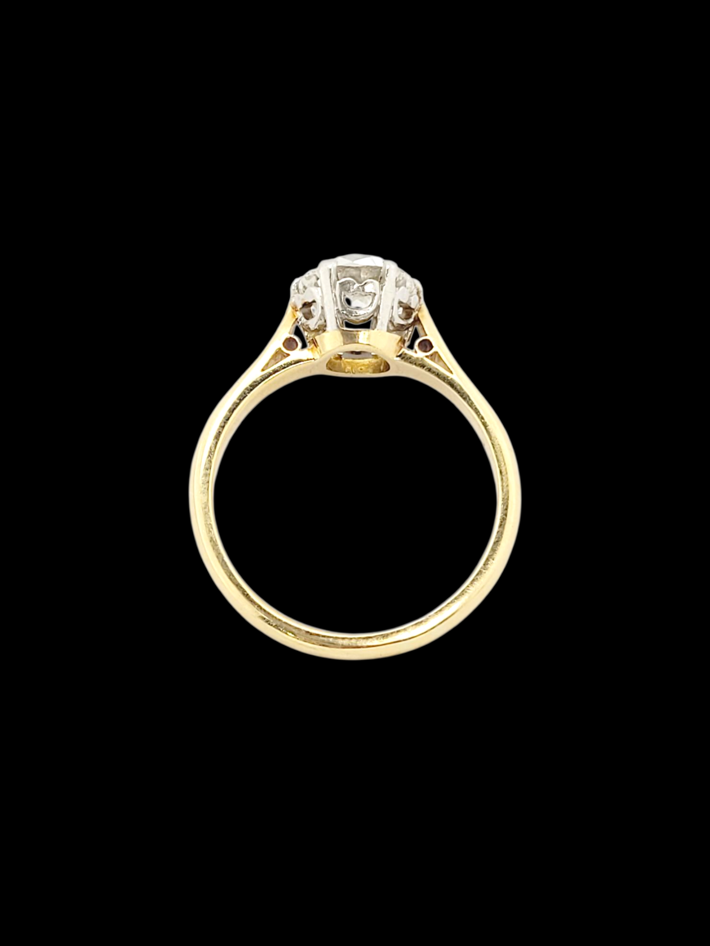 1.60ct Old cushion cut diamond solitaire engagement ring
SKU: 8137