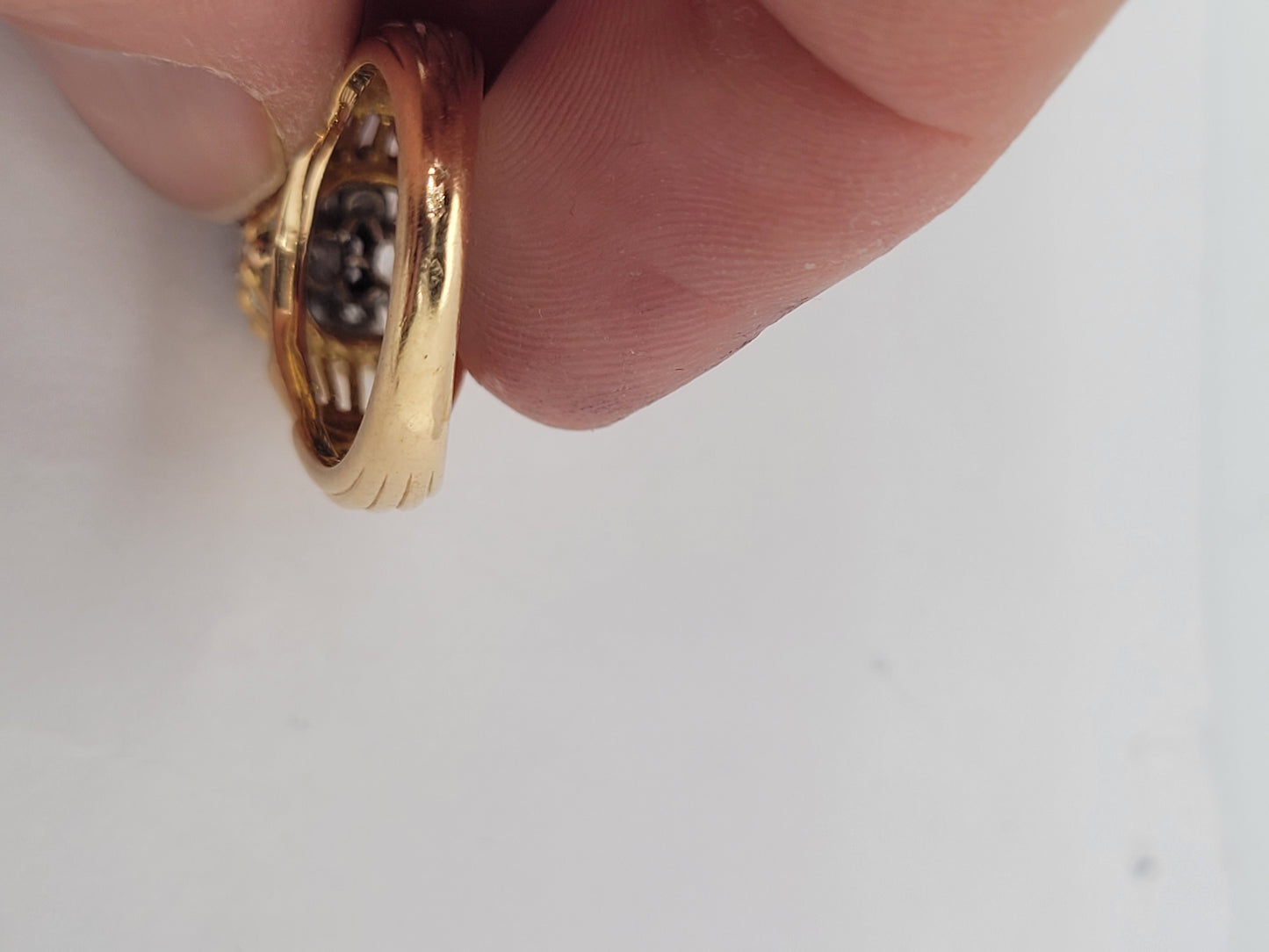 1960's Cool French old cut diamond dress ring
SKU: 8526