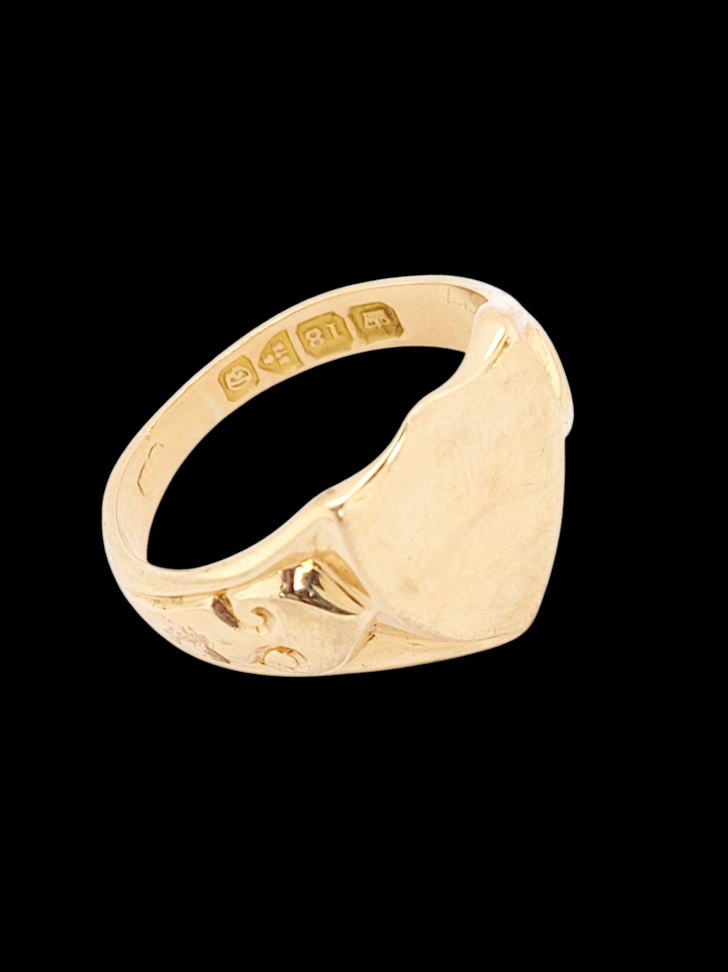 18ct gold shield signet ring
SKU: 7997