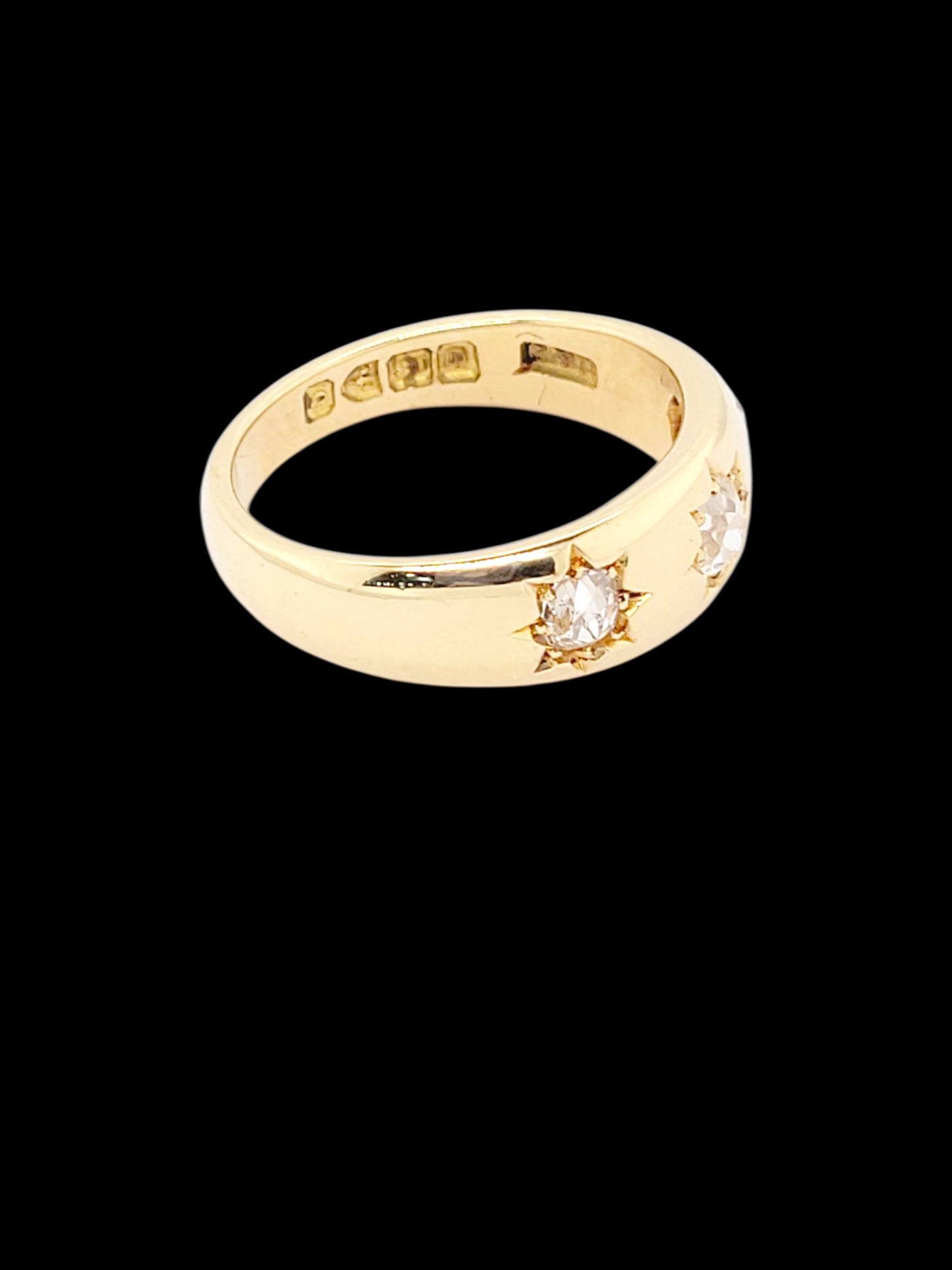 Old mine cut diamond gypsy set ring
SKU: 8156