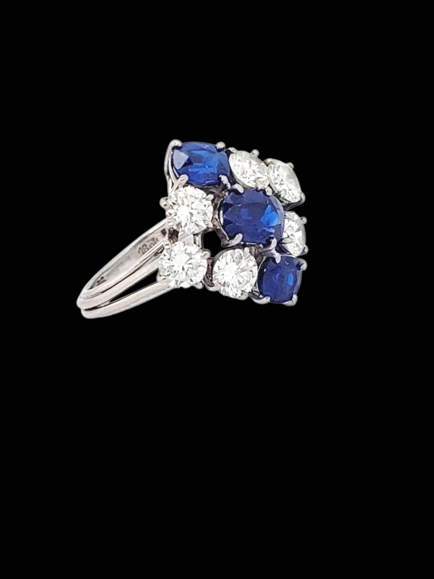 Vintage sapphire and diamond ring
SKU: 8113