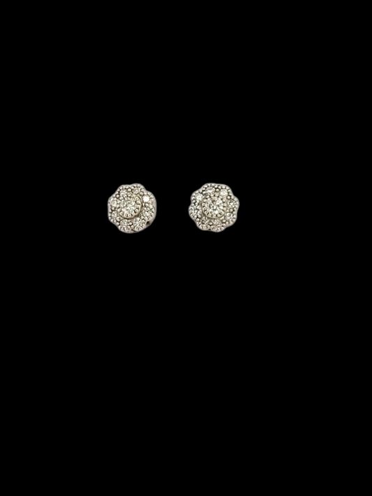 Diamond Cluster stud earrings
SKU: 8074