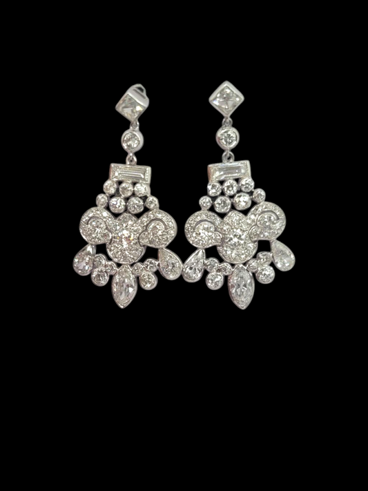 Fine belle epoque diamond earrings
SKU: 7963