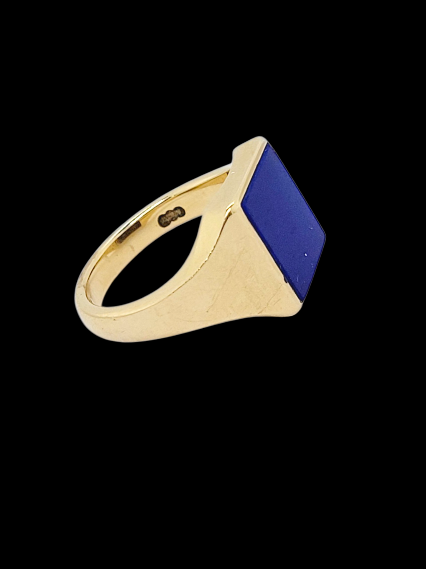 Lapis lazuli 18ct gold gold signet ring
SKU: 8158