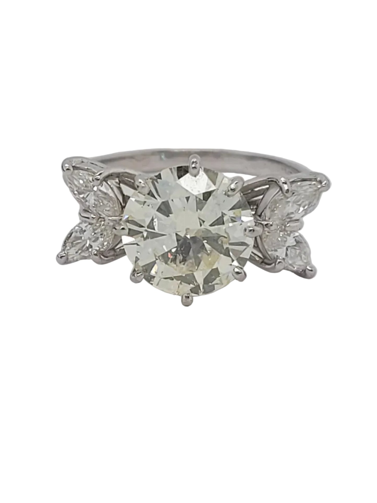 2.30ct diamond engagement ring sku 9058