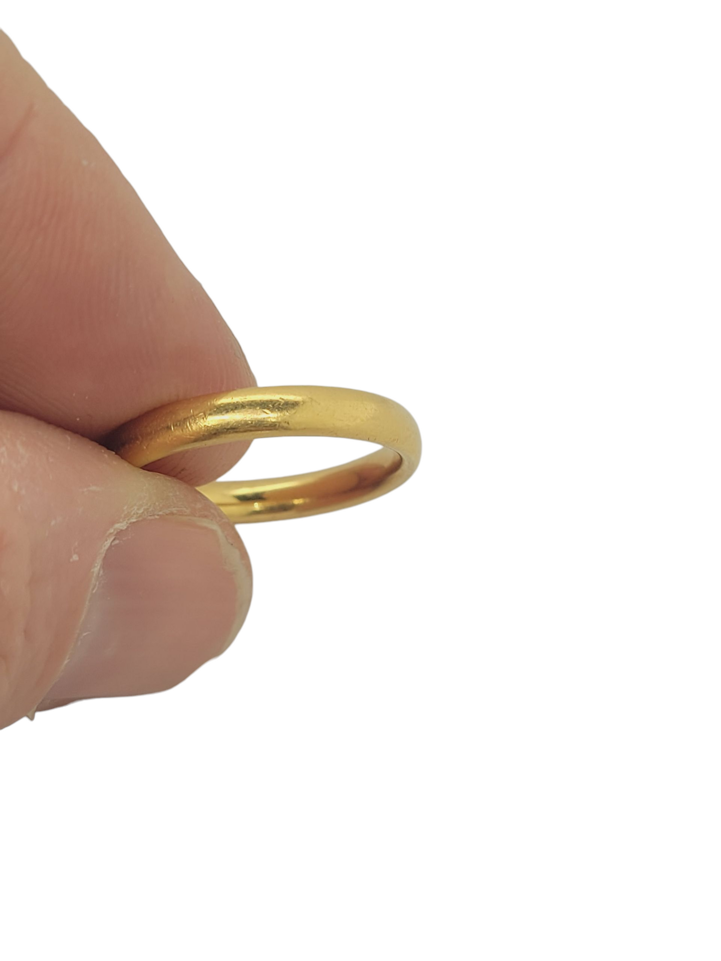 22ct gold wedding band
SKU: 8482