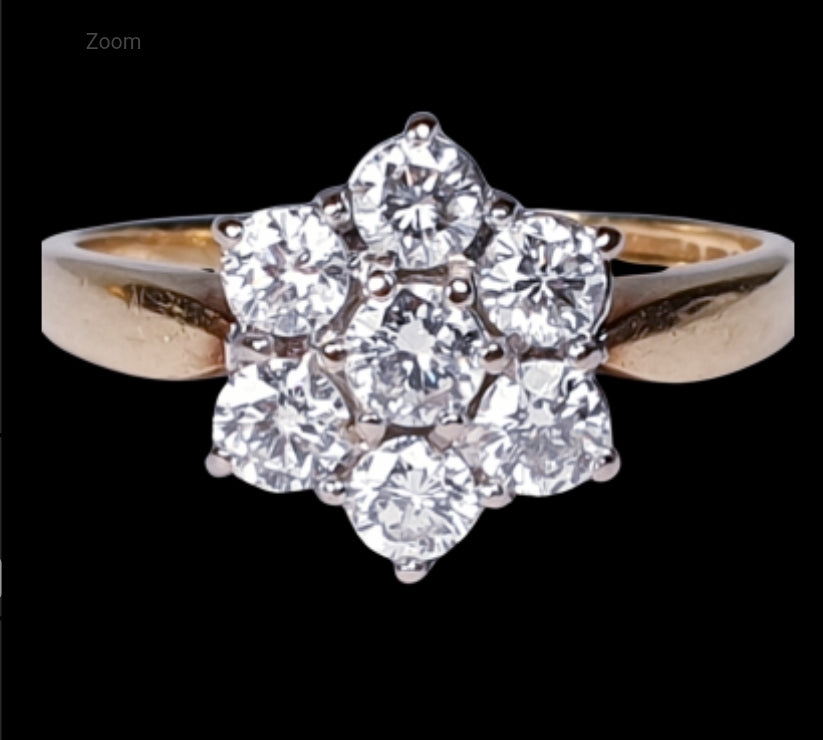 Vintage Diamond Cluster Ring
SKU: 2765