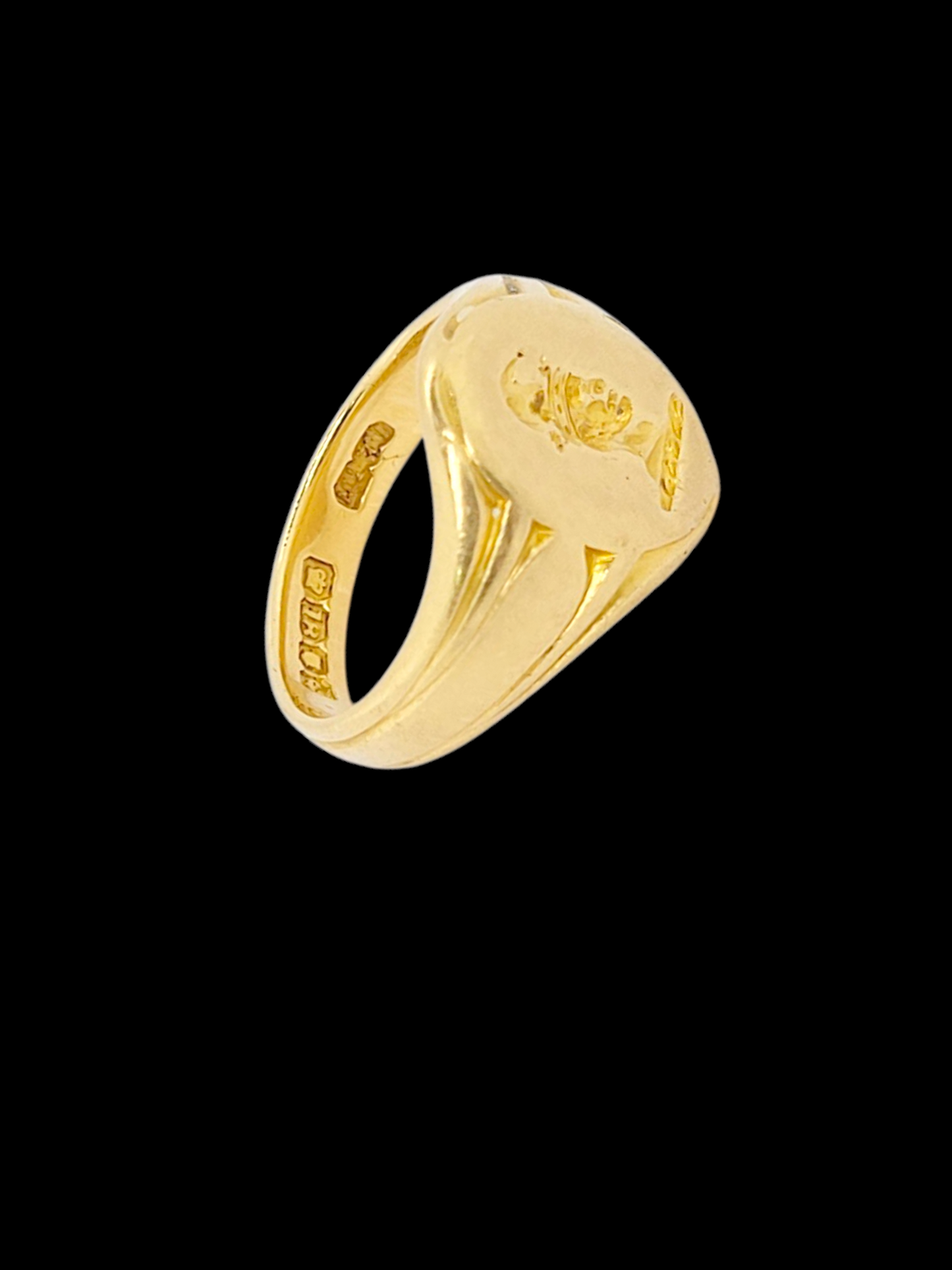 Jester seal engraved signet ring
SKU: 8111
