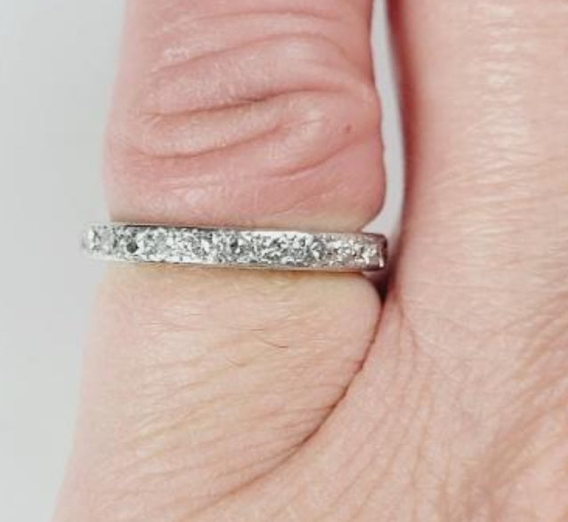 Art deco diamond eternity band
SKU: 4951