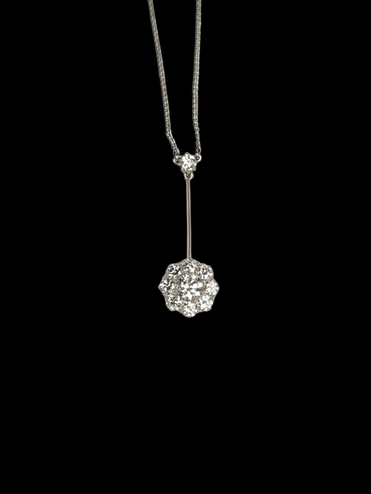 Art deco lovely old European transitional cut diamond pendant
SKU: 8214