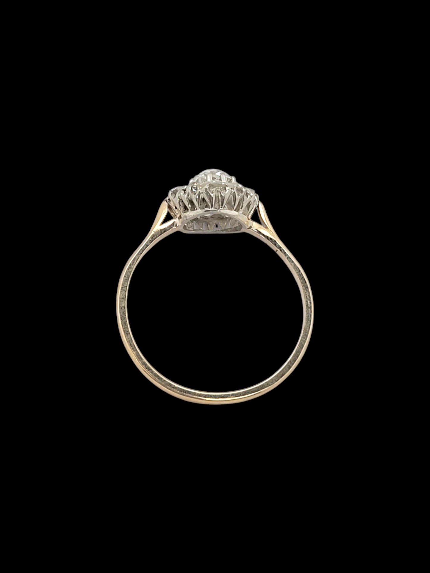Antique diamond cluster engagement ring
SKU: 7973