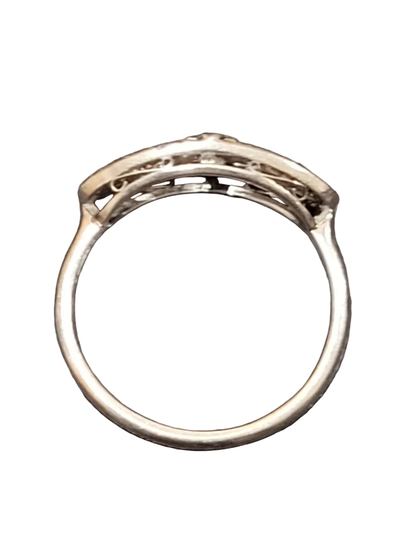 Art deco sapphire and diamond dress ring sku 9103