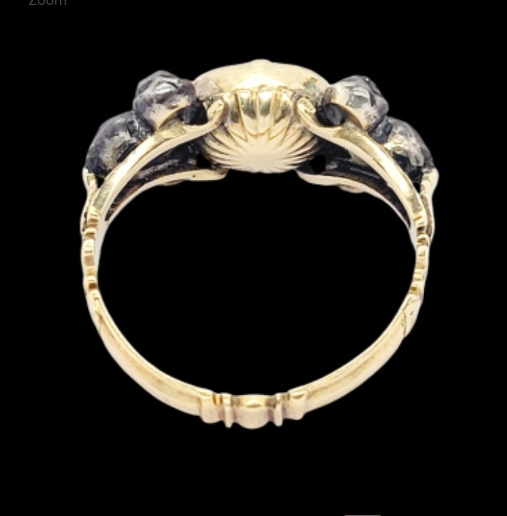 18th century turquoise and diamond ring
SKU: 7785