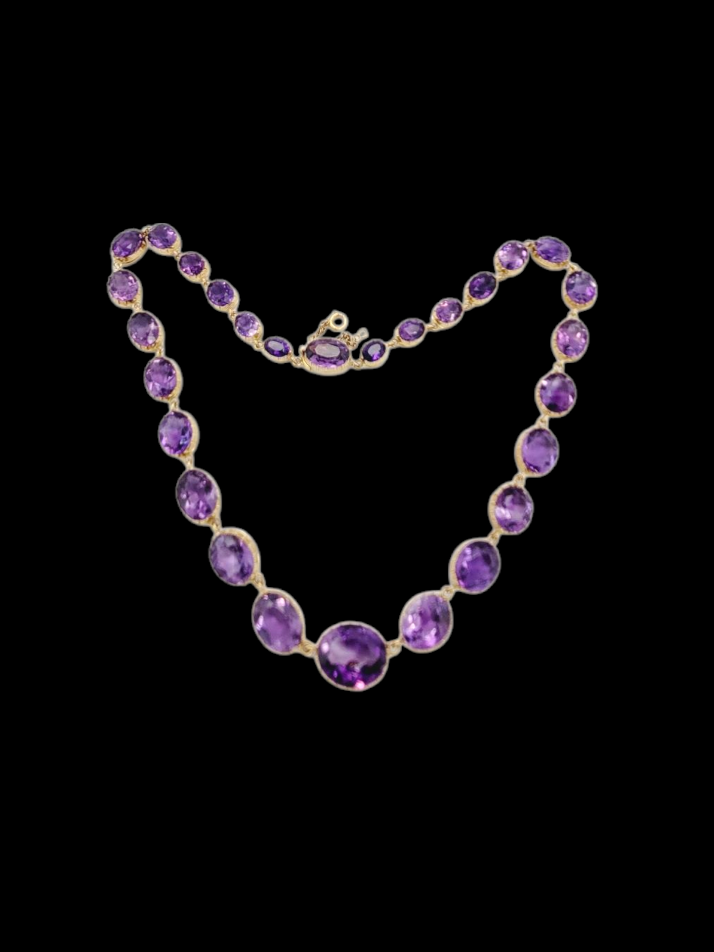 Antique amethyst riviere necklace
SKU: 8106