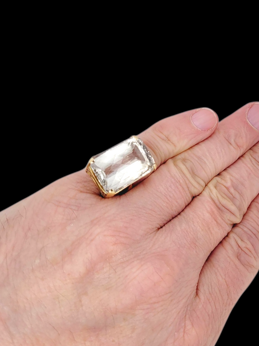 Vintage rock crystal cocktail ring
SKU: 8332