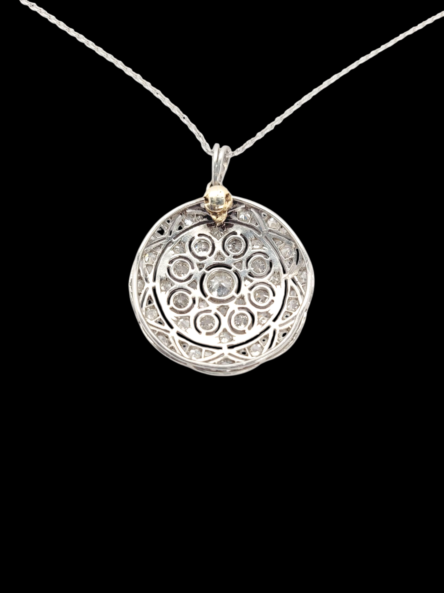 Art deco old cut diamond pendant
SKU: 8333