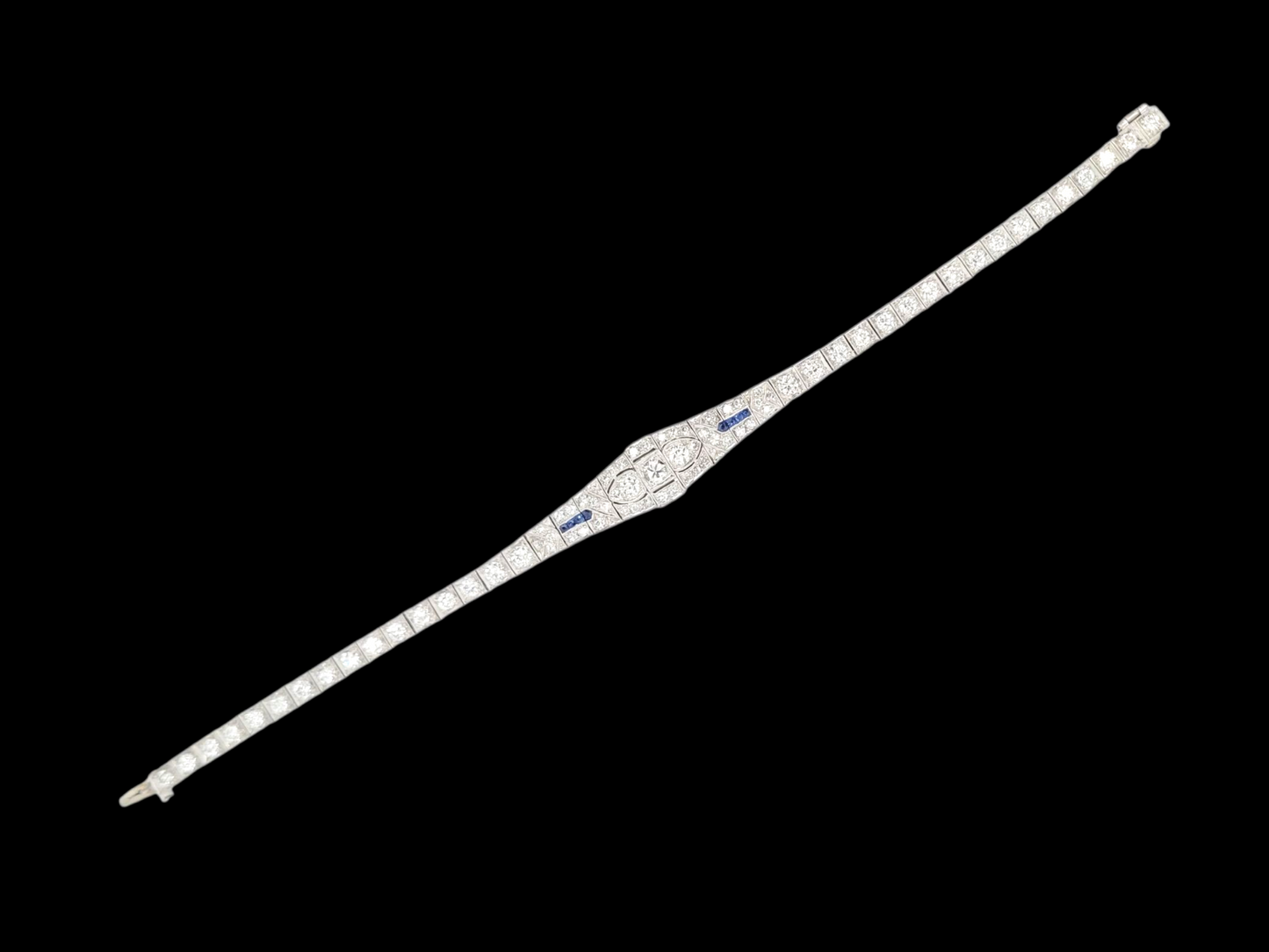Art deco diamond and sapphire bracelet
SKU: 8370