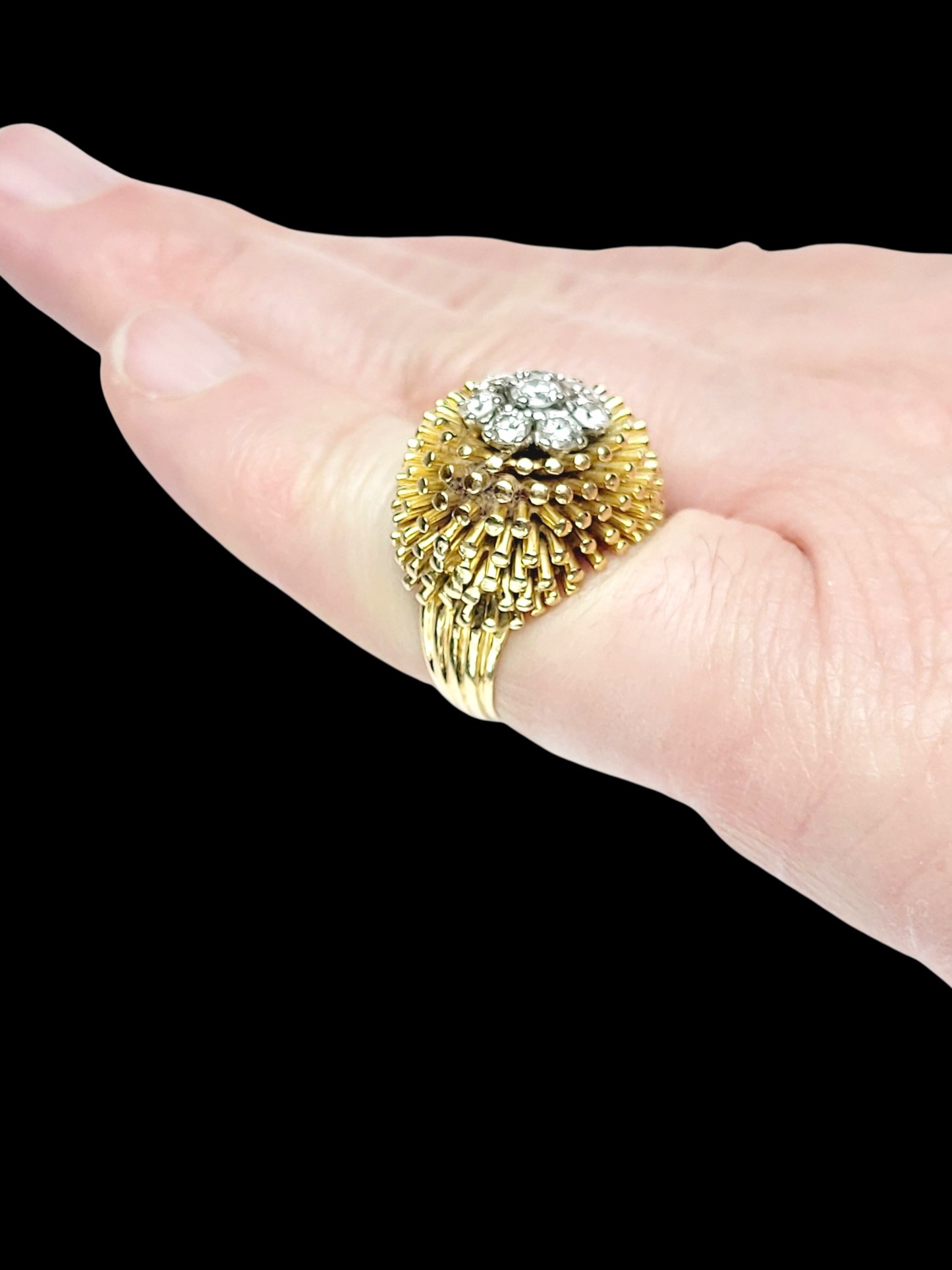 Kutchinsky vintage gold and diamond dress ring
SKU: 8382