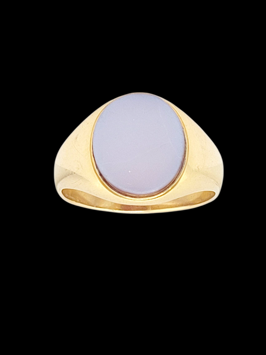 Banded agate signet ring
SKU: 8402