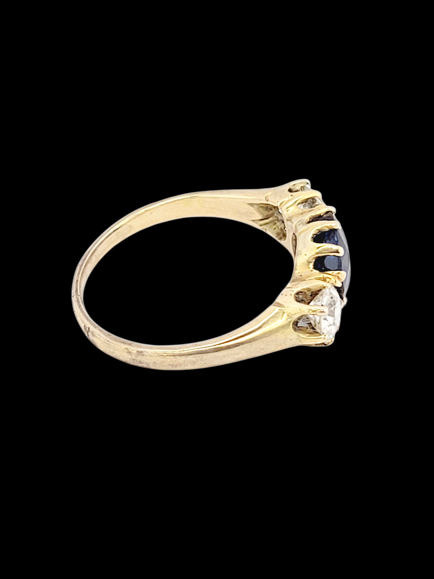 Antique sapphire and diamond engagement ring
SKU: 8393