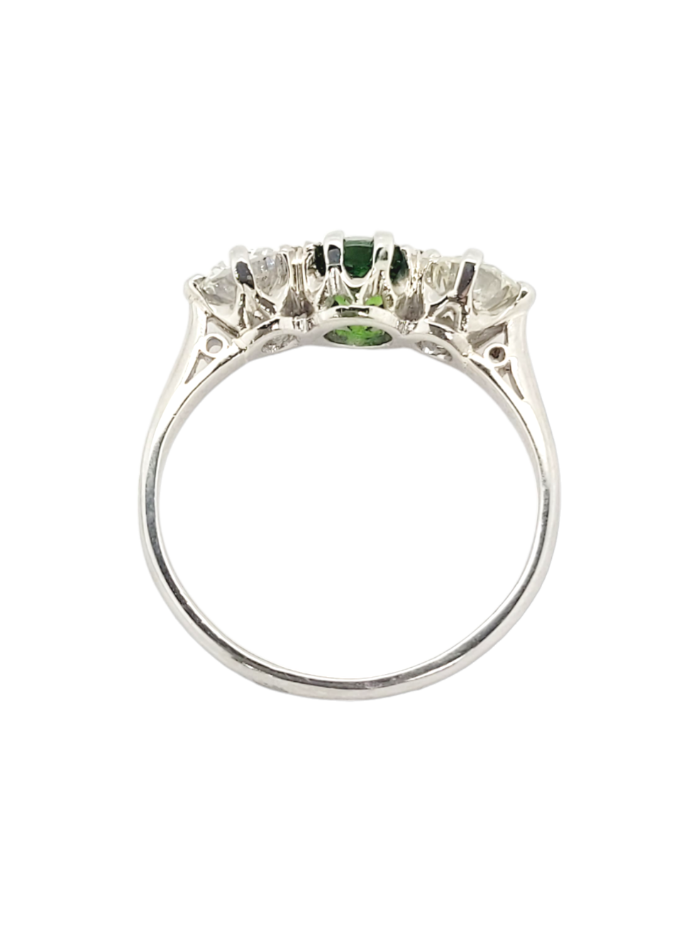 Gem demantoid Green garnet ring
SKU: 6892