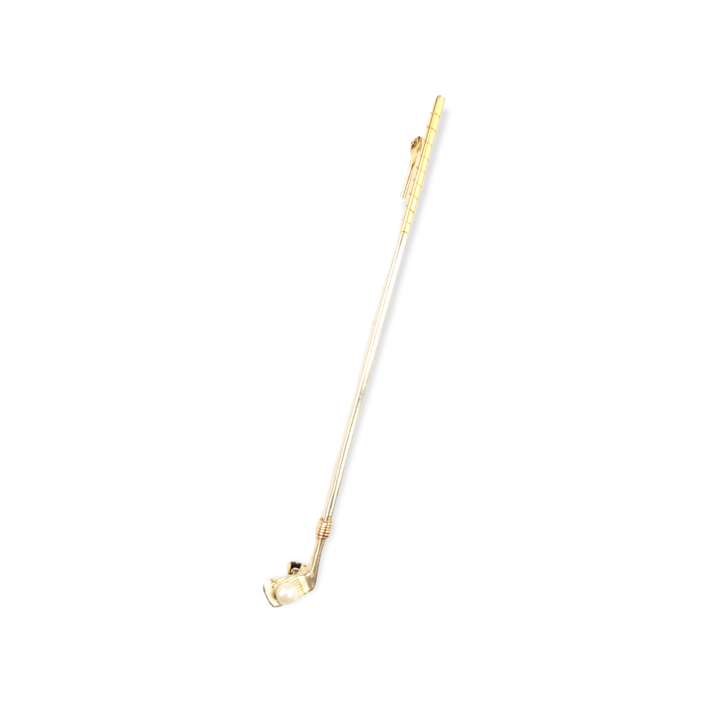 Golf club brooch