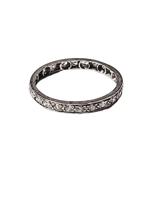 Art deco diamond eternity ring
