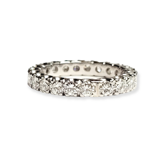 Full hoop diamond band