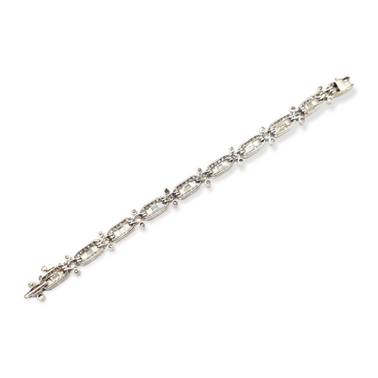 Art deco diamond bracelet